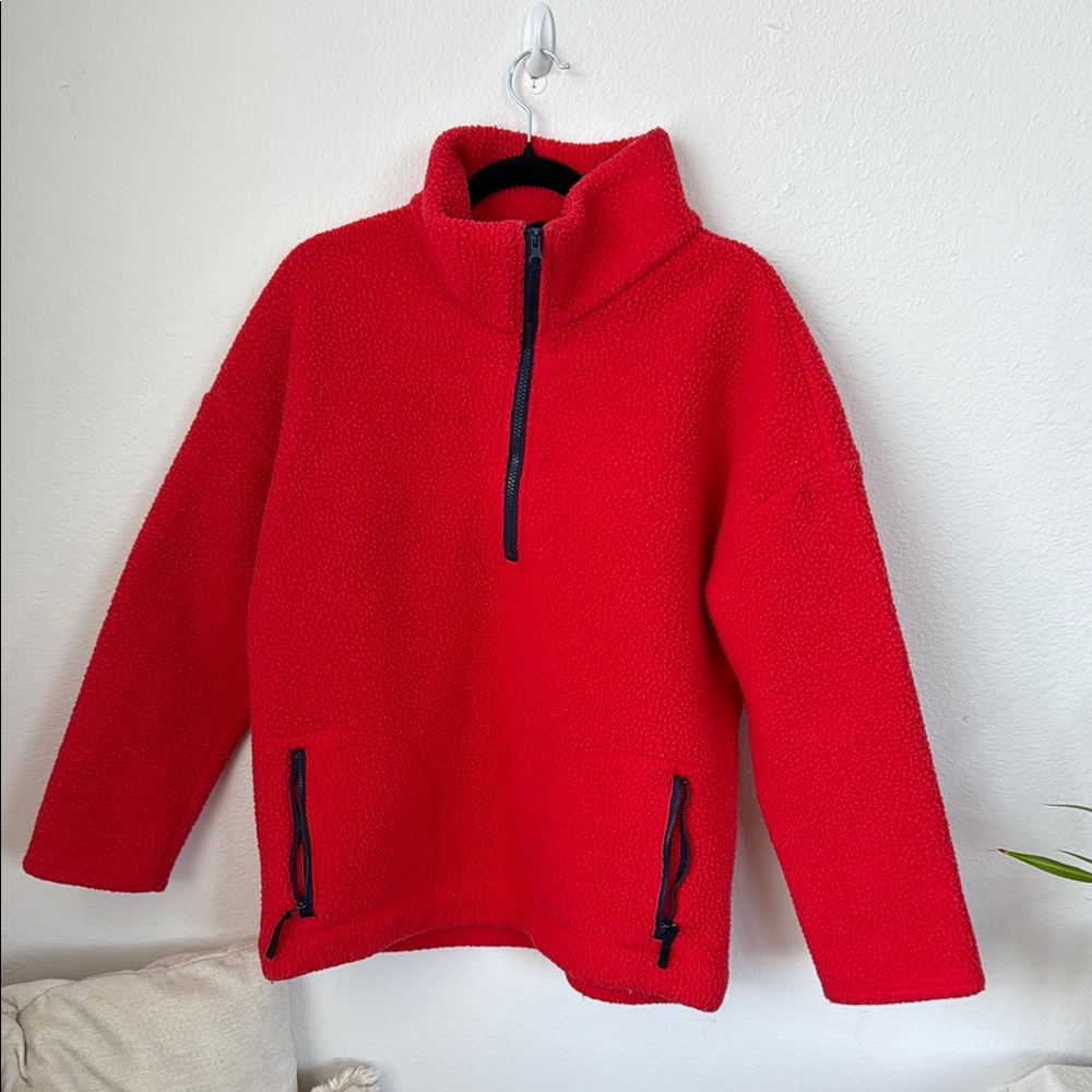 Cozy Red Pullover